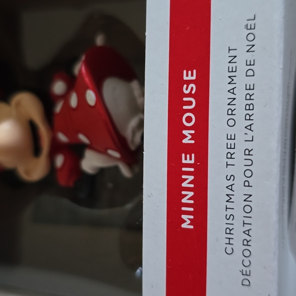 HALLMARK DISNEY CHRISTMAS TREE ORNAMENT MINNIE MOUSE - Picture 6 of 7
